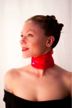 valentine's day sparkling choker